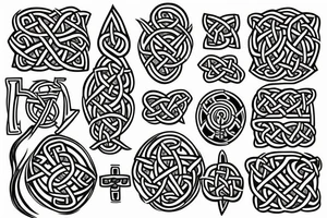 viking, celtic, rune tattoo idea