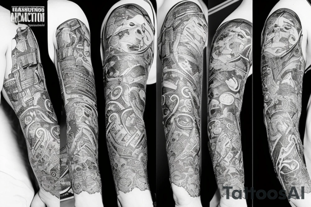 Диабло 4 , лилит и апостолы tattoo idea