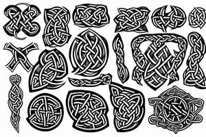 viking, celtic, rune tattoo idea