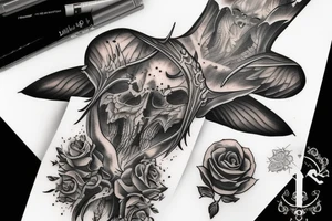 Diablo 4 lilith tattoo idea