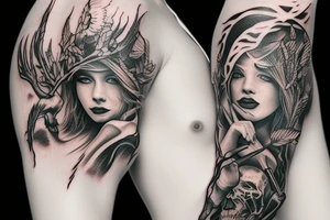 Diablo 4 lilith tattoo idea