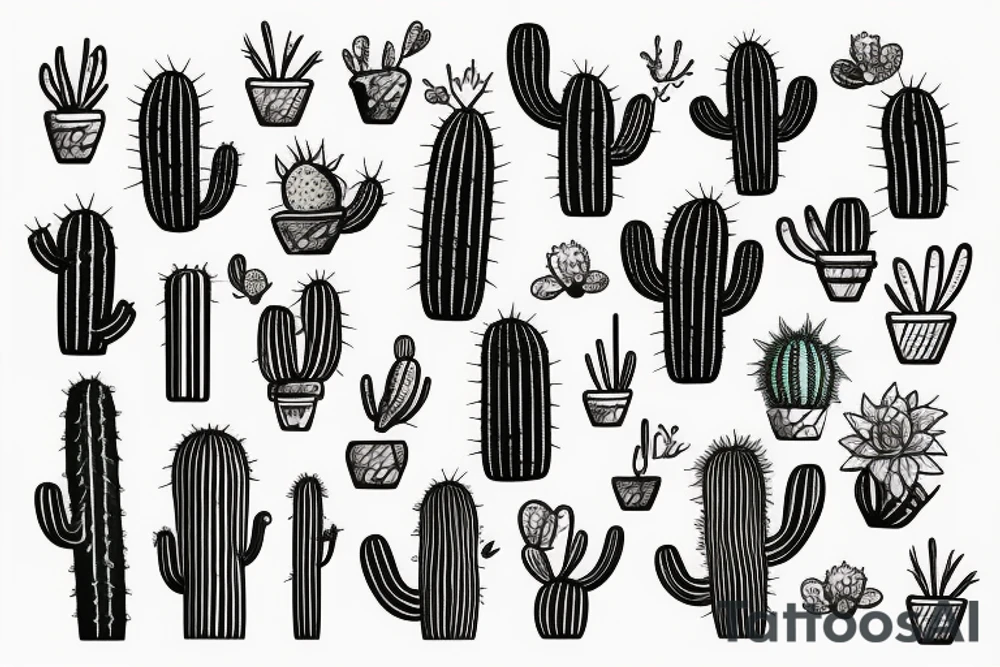 Cactus Jack tattoo idea