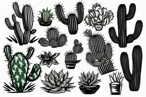 Cactus Jack tattoo idea