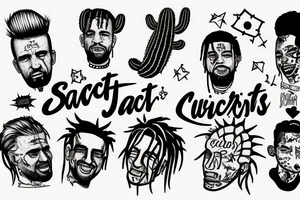 Cactus Jack tattoo idea