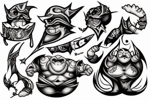 pudge from dota tattoo idea