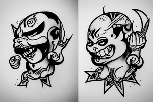 pudge from dota tattoo idea