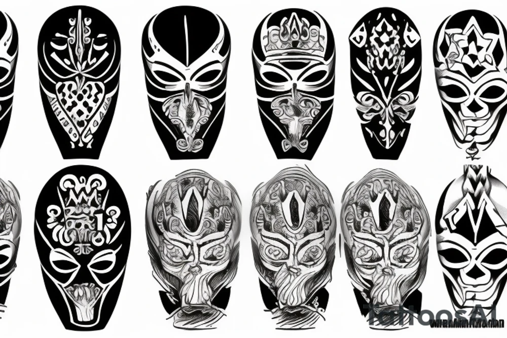 big black panis tattoo idea