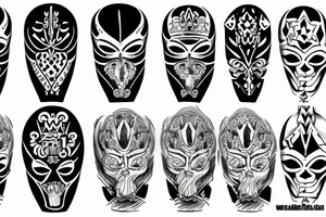 big black panis tattoo idea