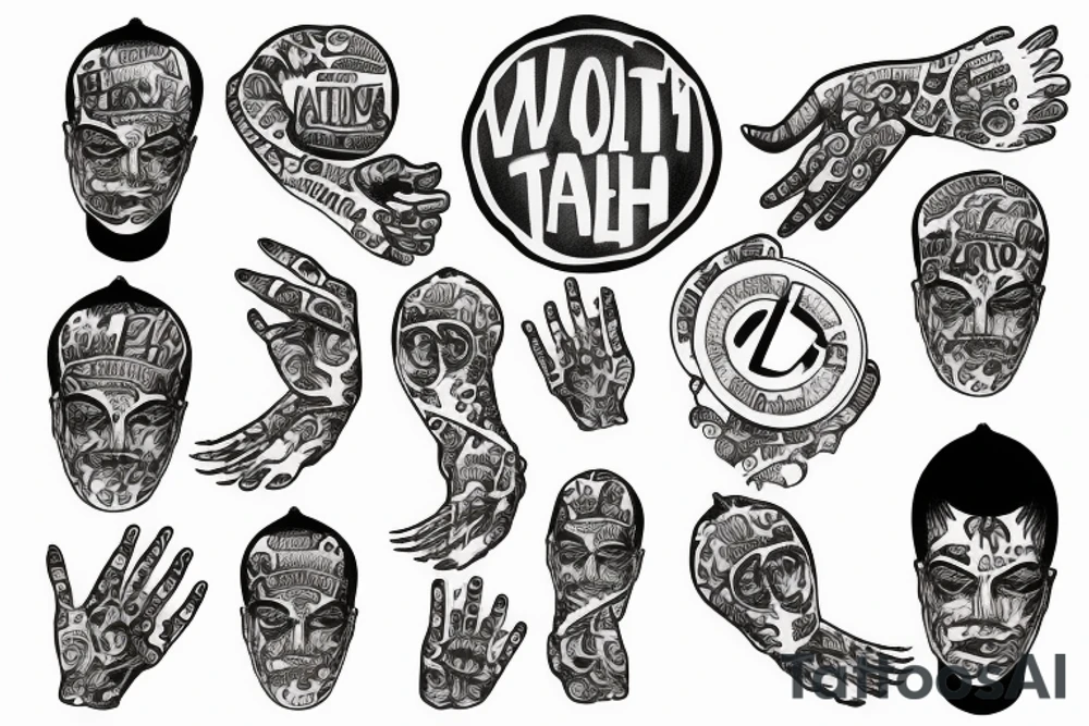 poverty turns into wealth tattoo idea