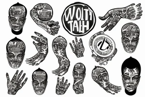 poverty turns into wealth tattoo idea