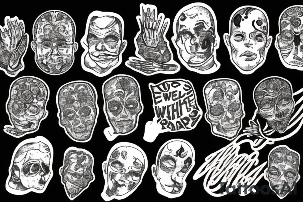 poverty turns into wealth tattoo idea