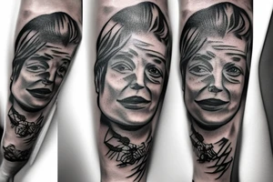poverty turns into wealth tattoo idea