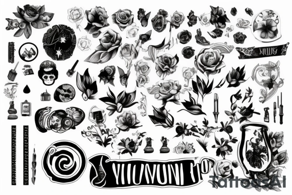 Викинги, Один, Ворон, мифология tattoo idea