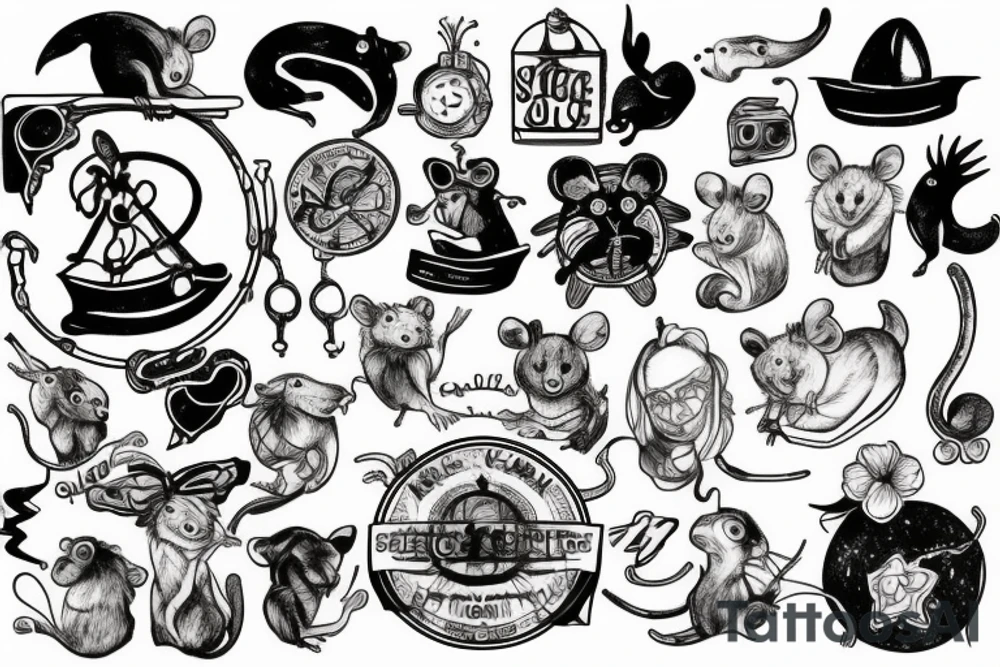 The rat tattoo idea