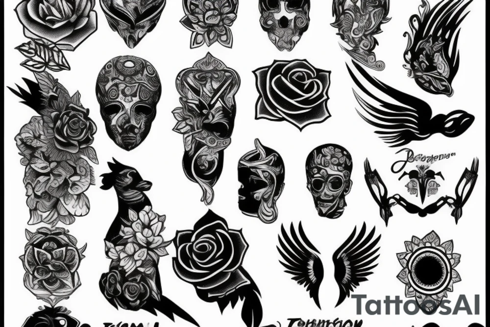 Ворон tattoo idea