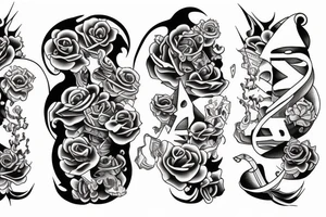 Number "1/8" tattoo idea