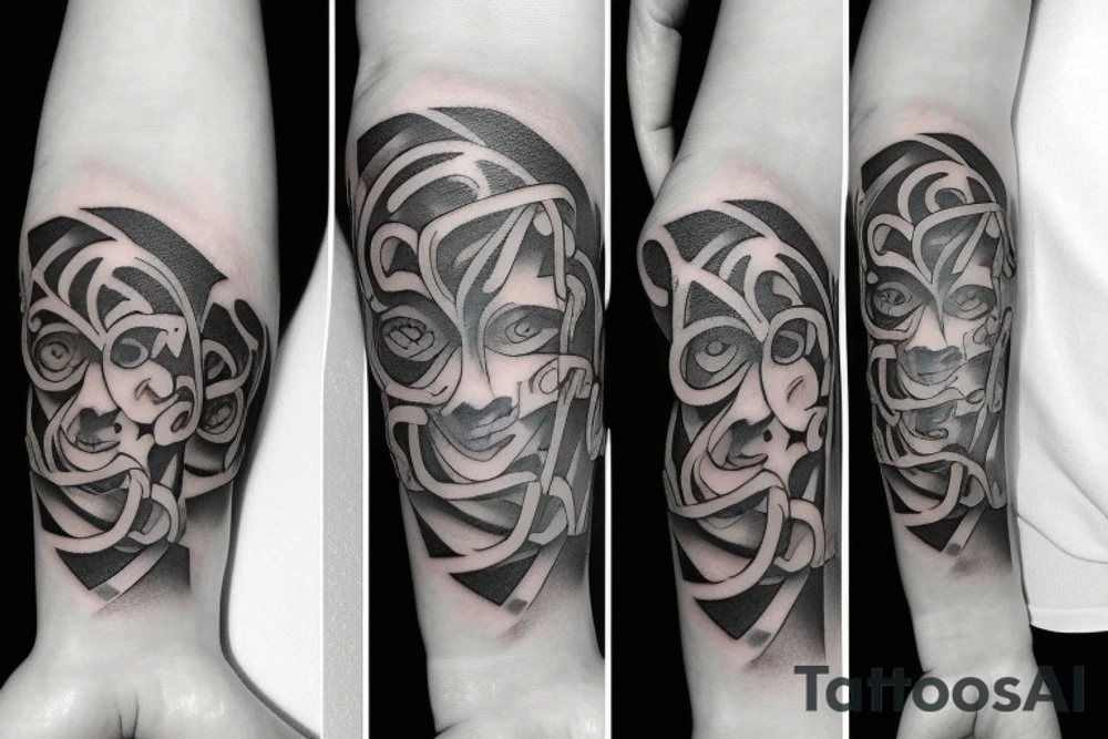Number "1/8" tattoo idea