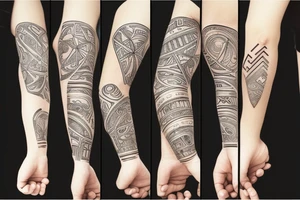 microchip tattoo idea