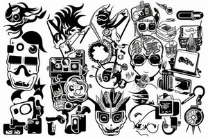 hacker tattoo idea