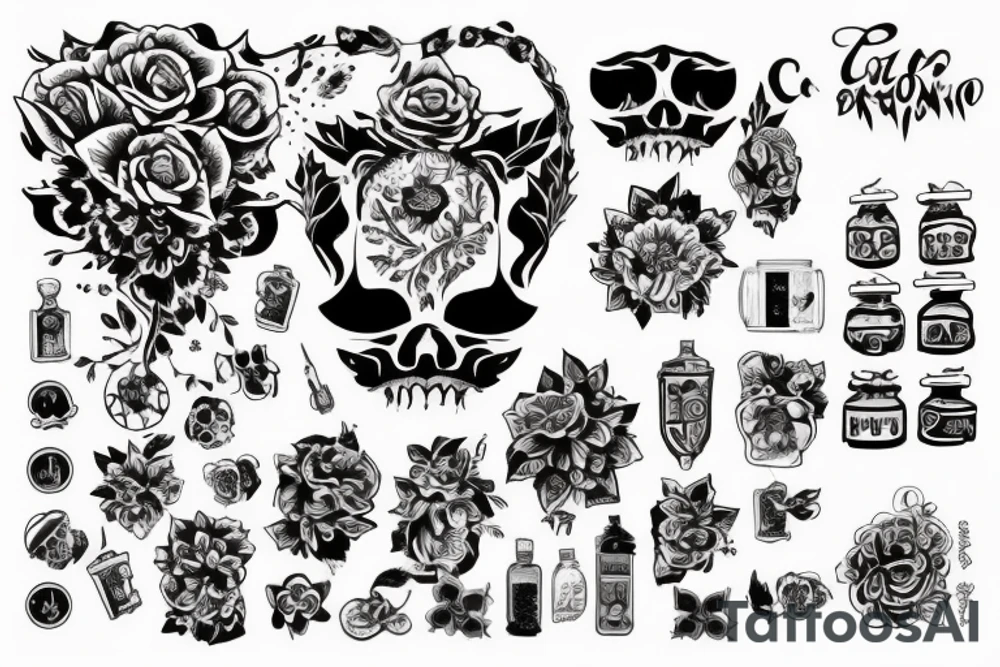 Египетский бог солнца и бог загробного царства tattoo idea