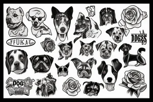 dogs fuck tattoo idea
