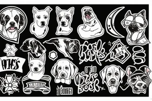 dogs fuck tattoo idea
