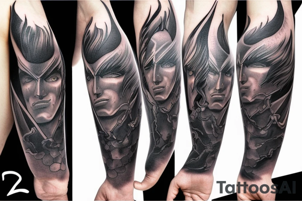 Berserk eclipse sleeve tattoo idea
