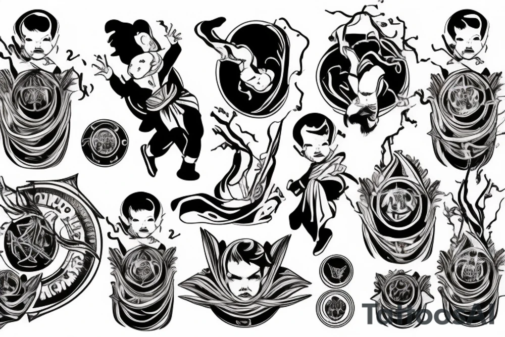 baby doctor strange tattoo idea