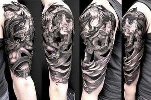 Berserk eclipse sleeve tattoo idea