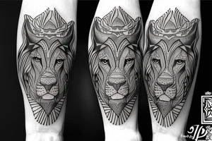 Lion king tattoo idea