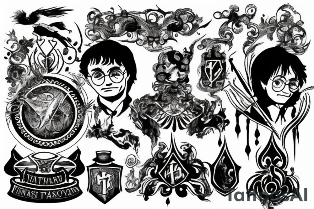 Harry potter tattoo idea