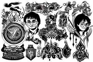 Harry potter tattoo idea
