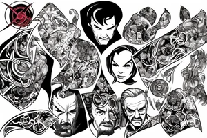 baby doctor strange by stan lee tattoo idea