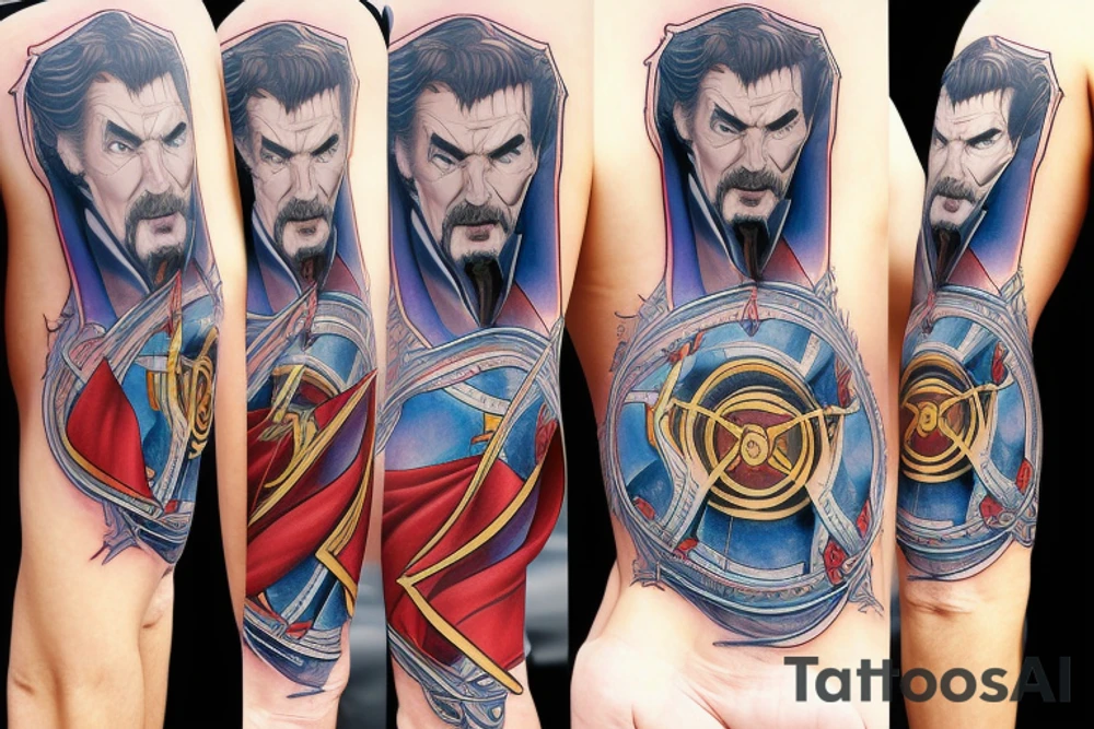 baby doctor strange by stan lee tattoo idea