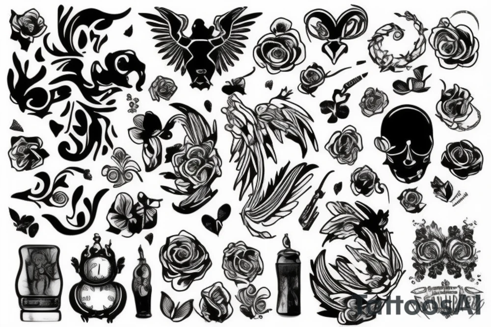 медведь tattoo idea