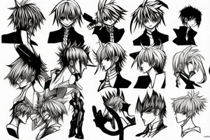 Kurapika HunterxHunter tattoo idea