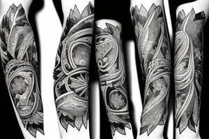 bear tattoo idea