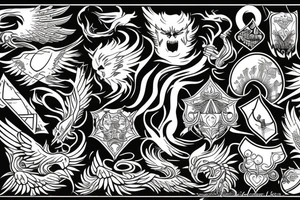 Phoenix tattoo idea