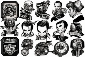 fallout boy tattoo idea