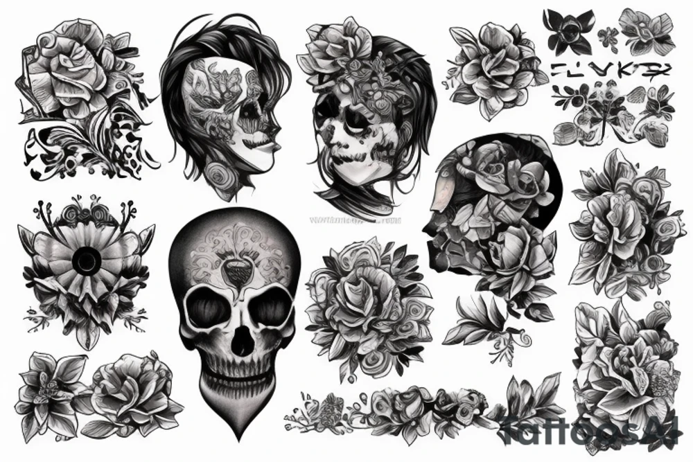 Дракон и скорпион tattoo idea