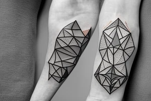 stars, constellations, lines, From the neck to the wrist around the arm tattoo idea