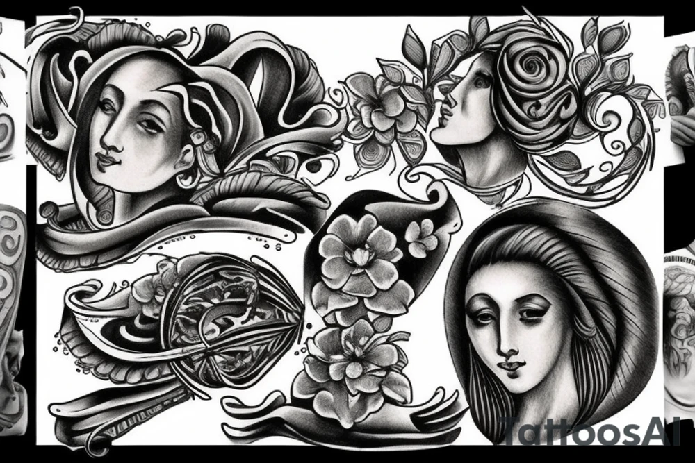 sea tattoo idea