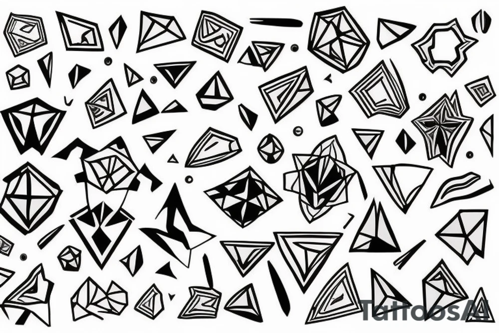 Кровь и череп tattoo idea