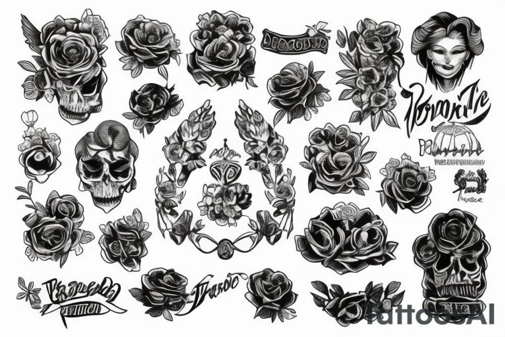 Трэш-полька tattoo idea