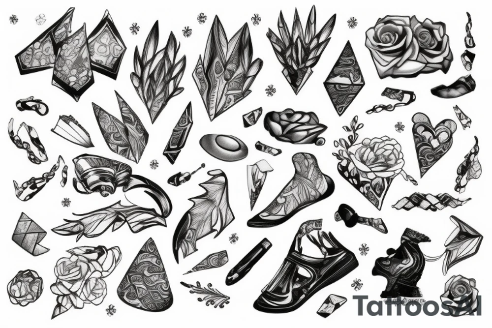 Icy cold tattoo idea