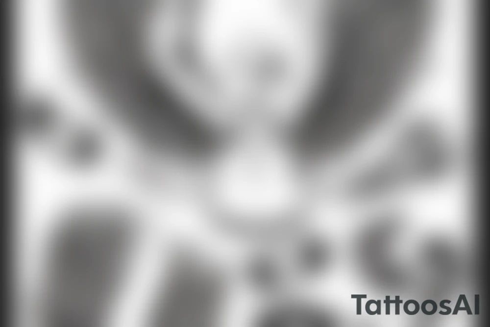 Angel tattoo idea