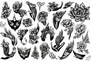 clitoris tattoo idea