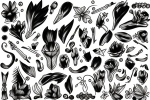 clitoris tattoo idea