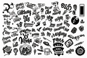 code and programming stuff tattoo idea