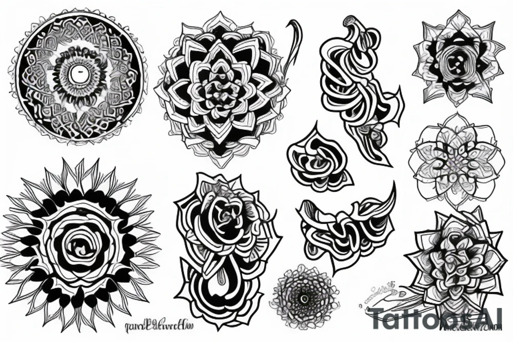 meditation tattoo idea